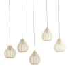 Light & Living Hanglamp Elati 5-Lichts Zand 100cm