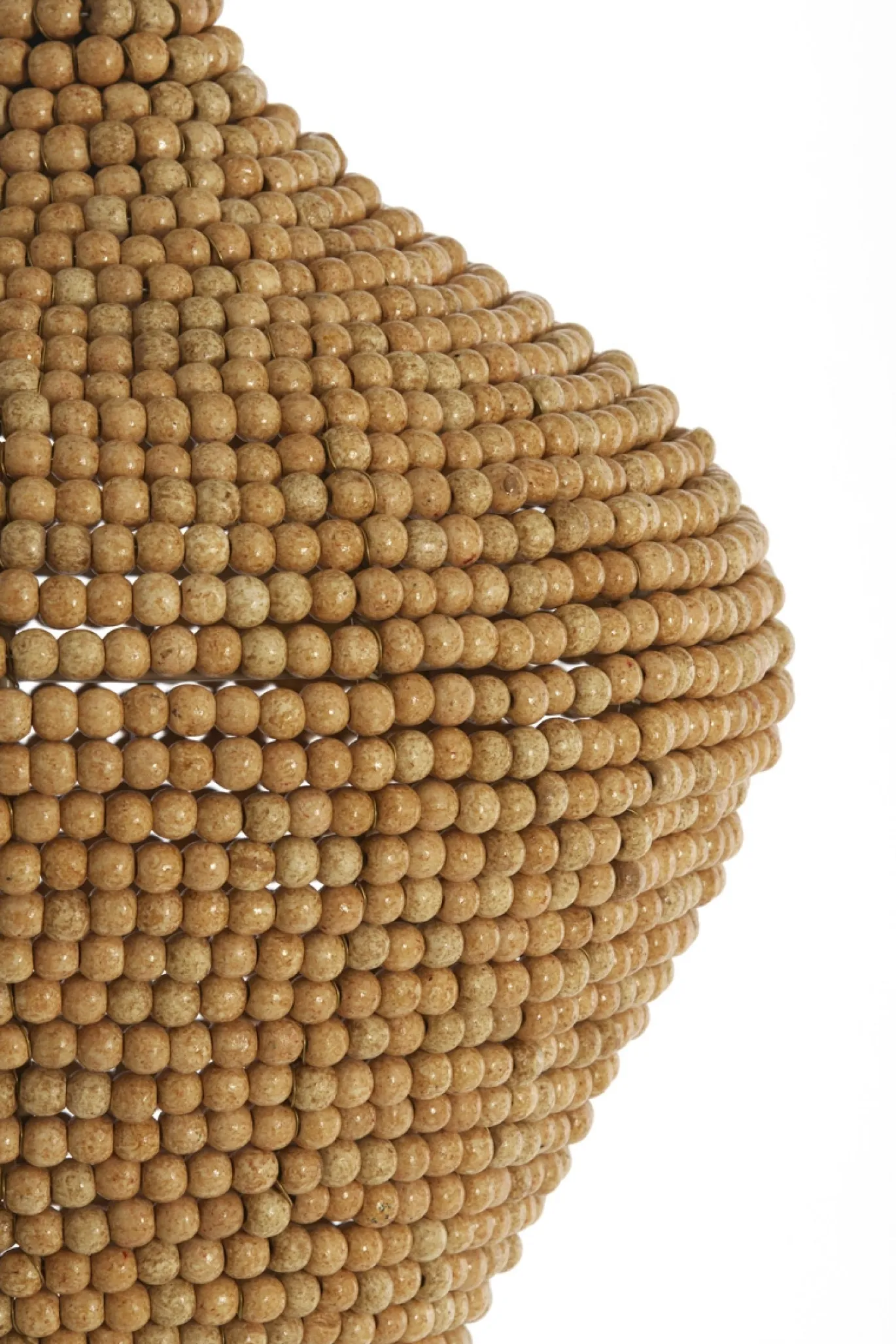Light & Living Hanglamp Kalenga Kralen Naturel Ø28cm