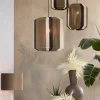 Light & Living Hanglamp Kozana Bruin Ø30cm