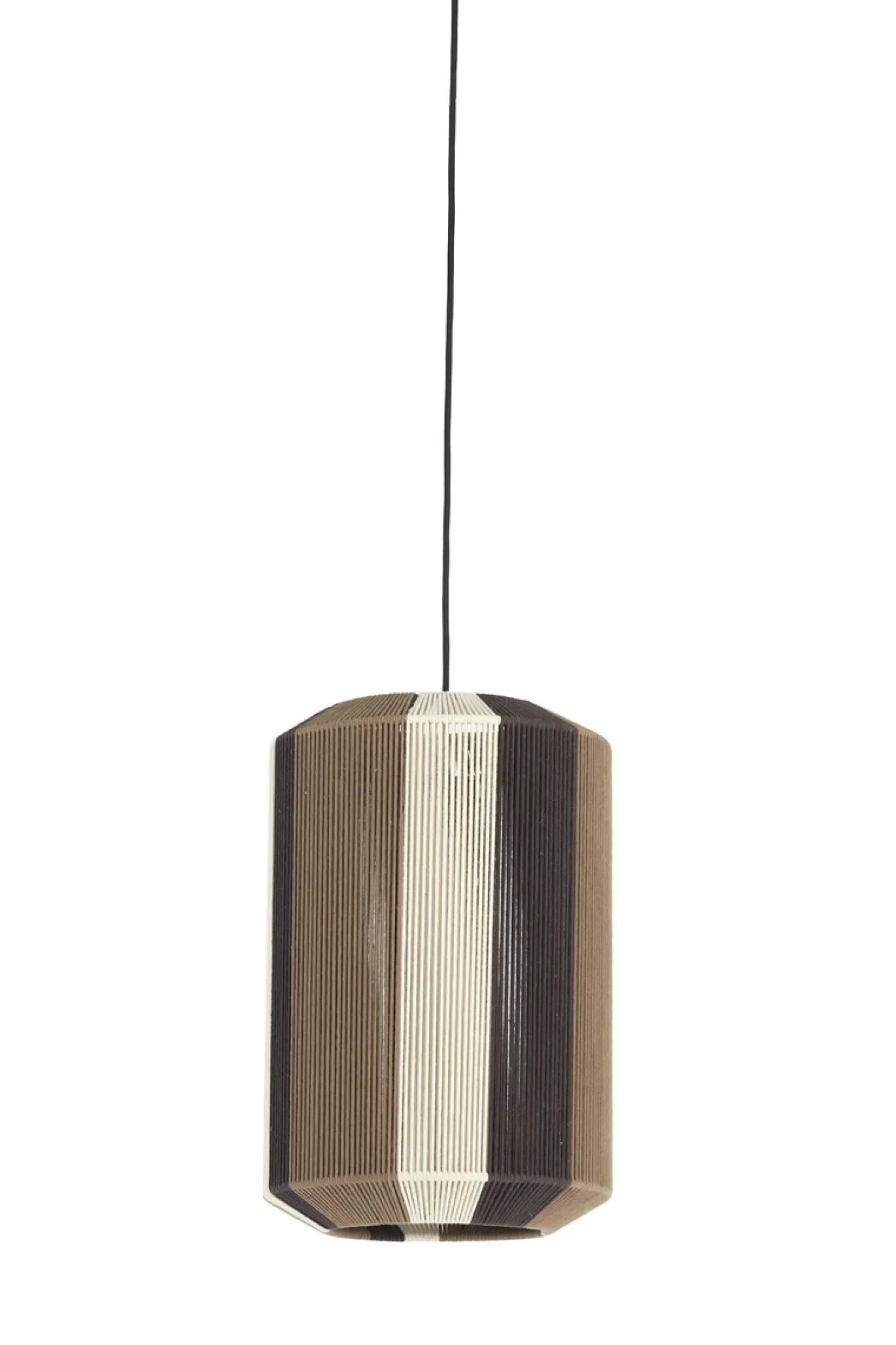 Light & Living Hanglamp Kozana Bruin Ø30cm