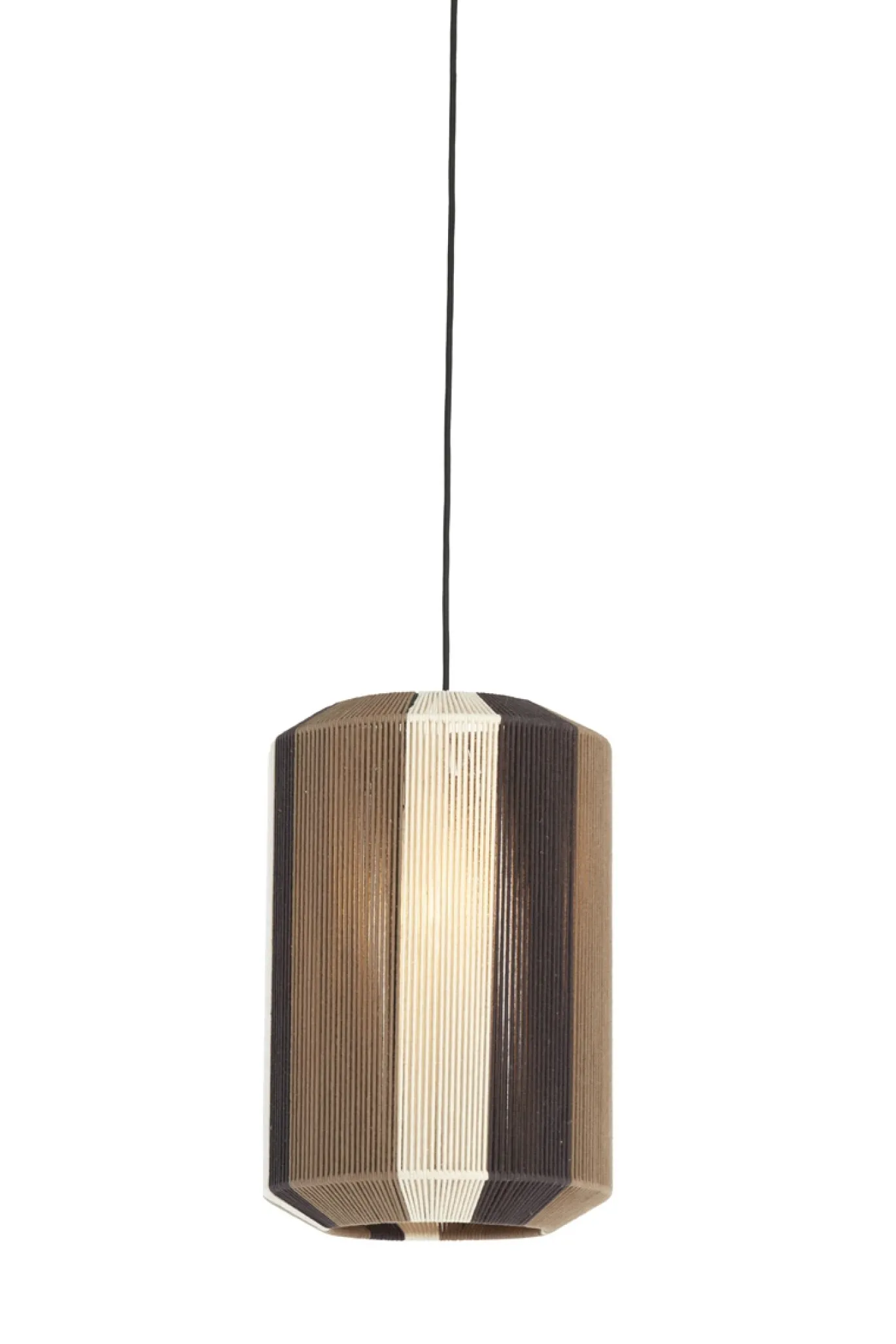 Light & Living Hanglamp Kozana Bruin Ø30cm