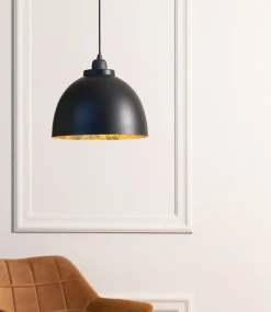 Light & Living Hanglamp Kylie Zwart/Goud Ø30cm