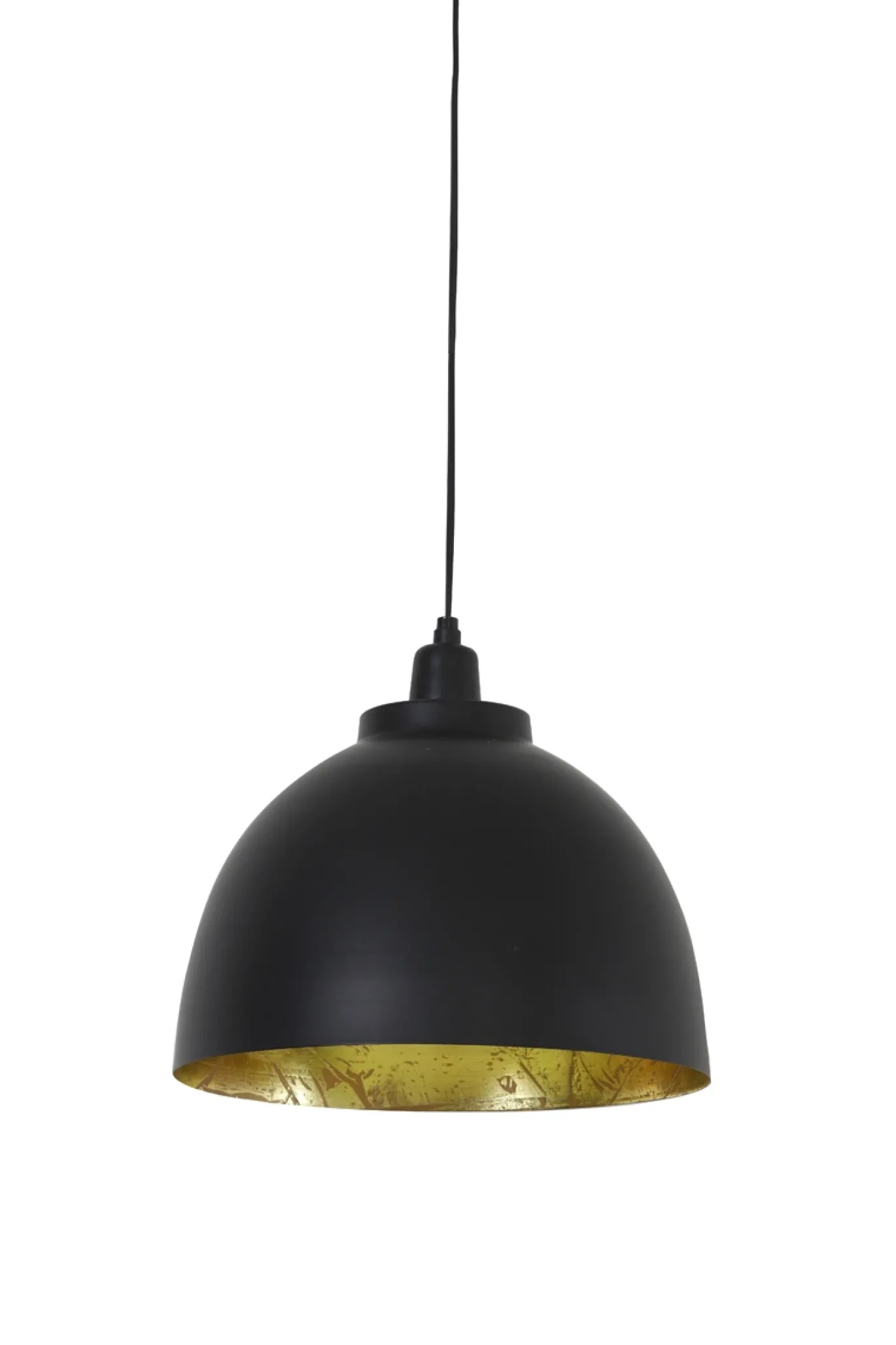 Light & Living Hanglamp Kylie Zwart/Goud Ø30cm