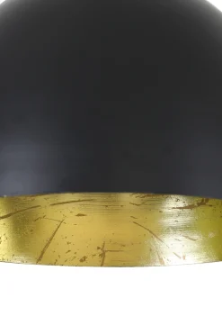 Light & Living Hanglamp Kylie Zwart/Goud Ø30cm
