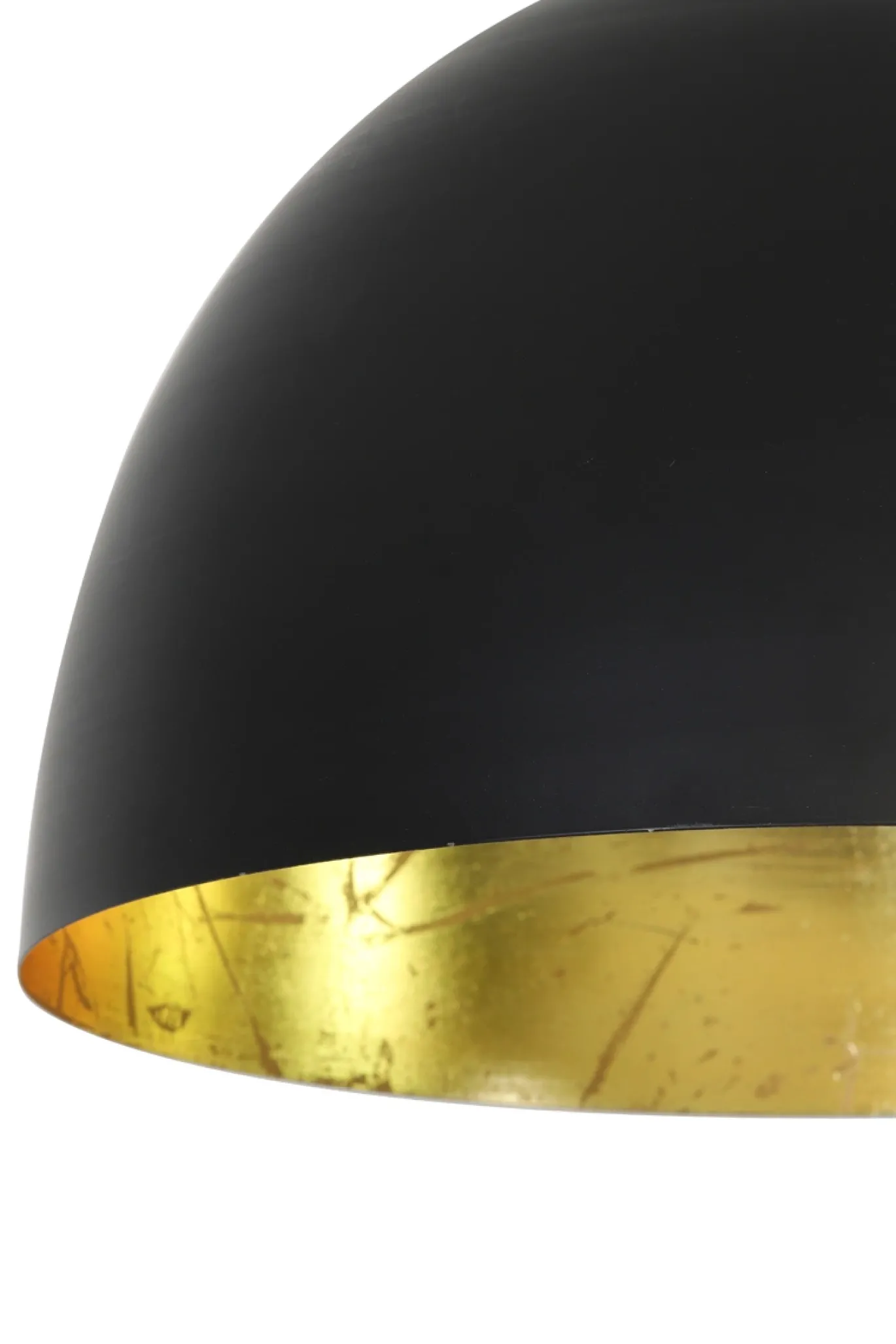Light & Living Hanglamp Kylie Zwart/Goud Ø30cm