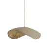 Light & Living Hanglamp Lonia Grijs/Brons M