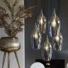 Light & Living Hanglamp Lukaro 5-Lichts Getrapt Smoke