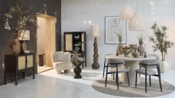 Light & Living Hanglamp Makassar Crème Ø42cm