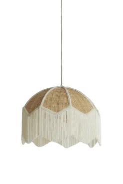 Light & Living Hanglamp Malacia Raffia Naturel/Crème Ø40cm