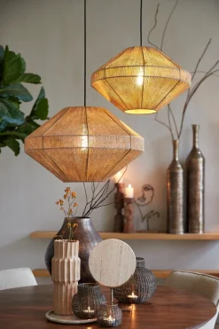 Light & Living Hanglamp Mallow Jute Naturel Ø50cm