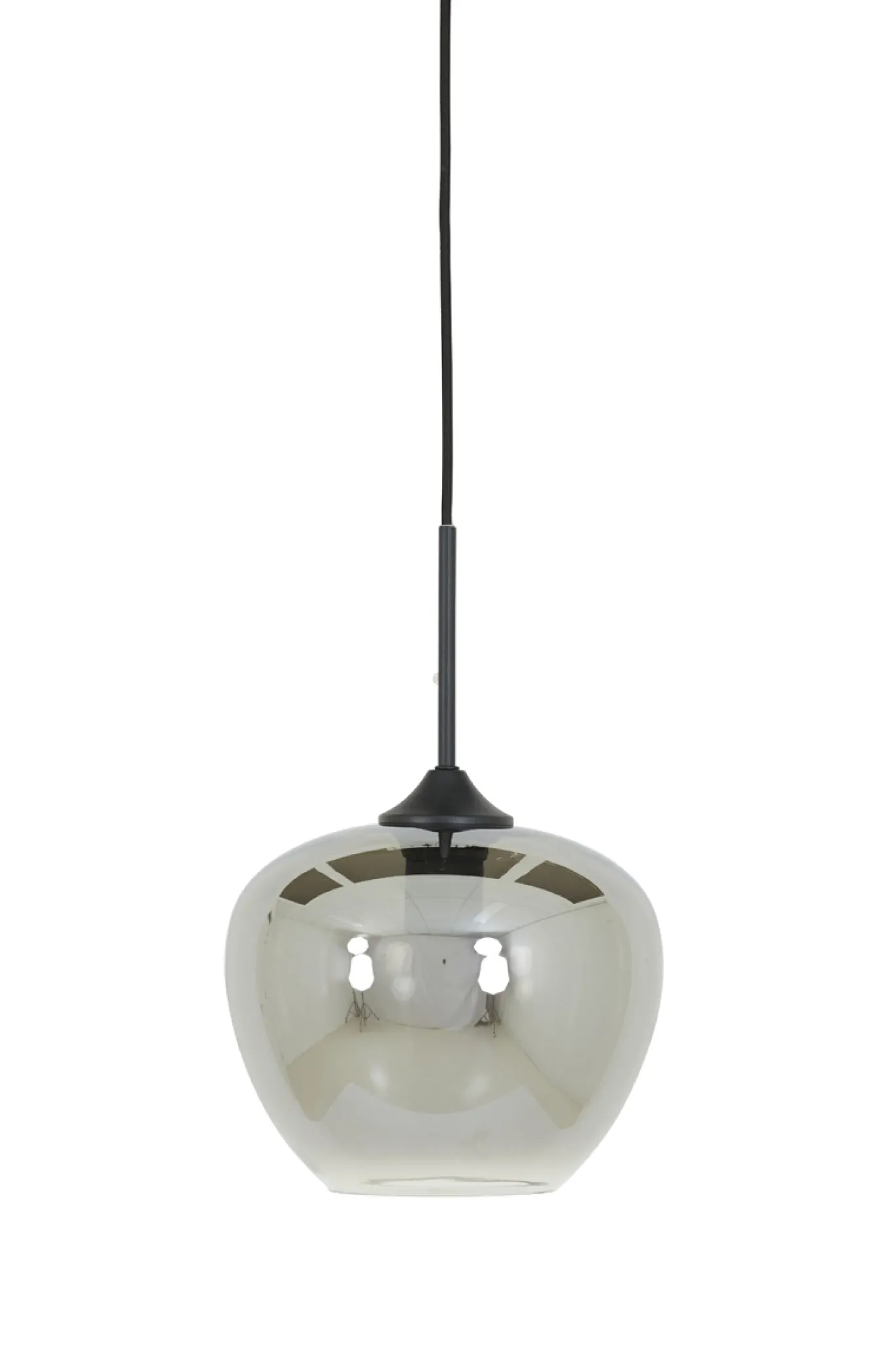 Light & Living Hanglamp Mayson Smoke Glas Ø23cm