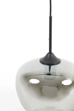 Light & Living Hanglamp Mayson Smoke Glas Ø23cm