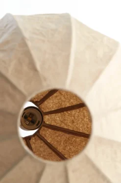 Light & Living Hanglamp Milatos Papier Bruin M