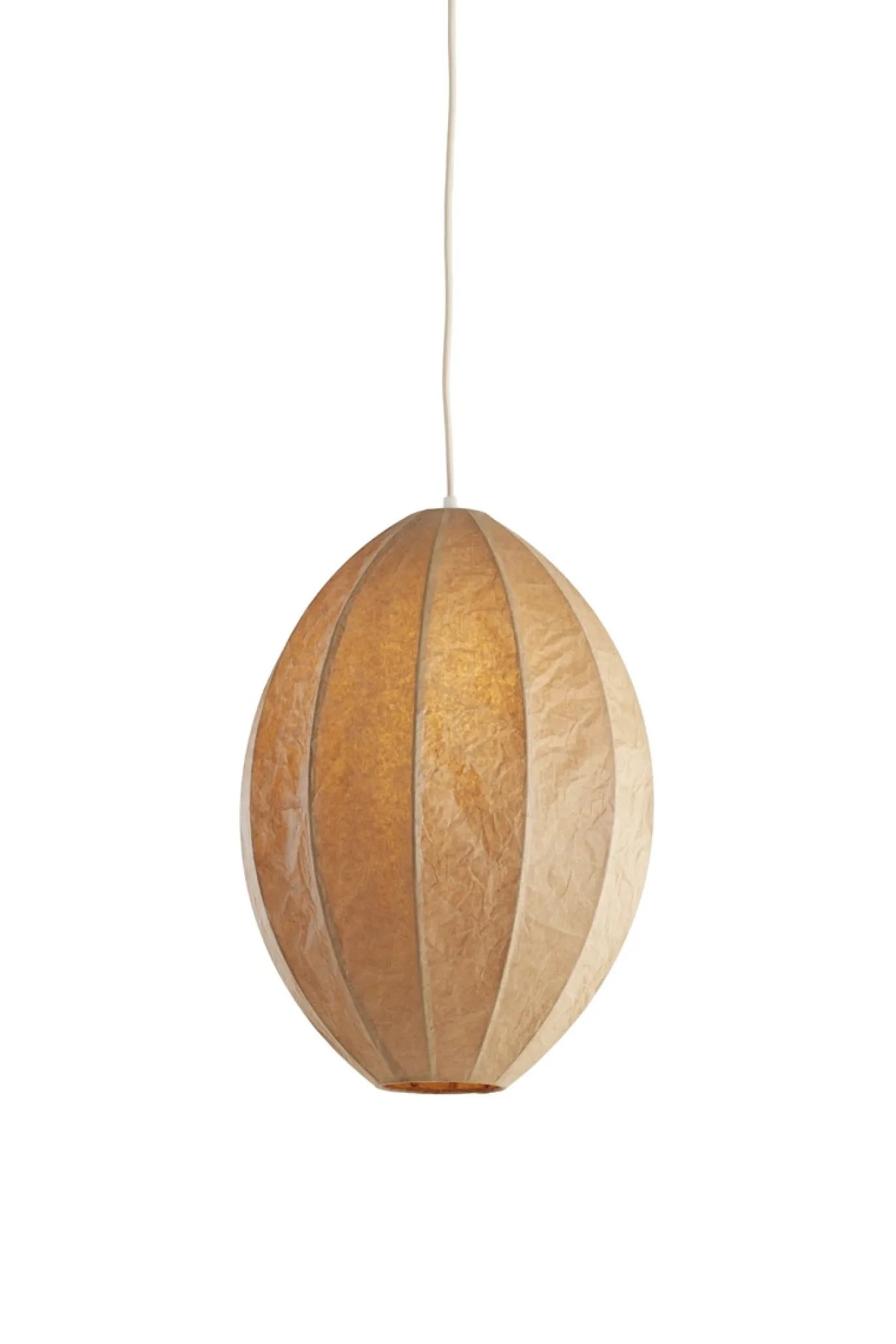 Light & Living Hanglamp Milatos Papier Bruin M