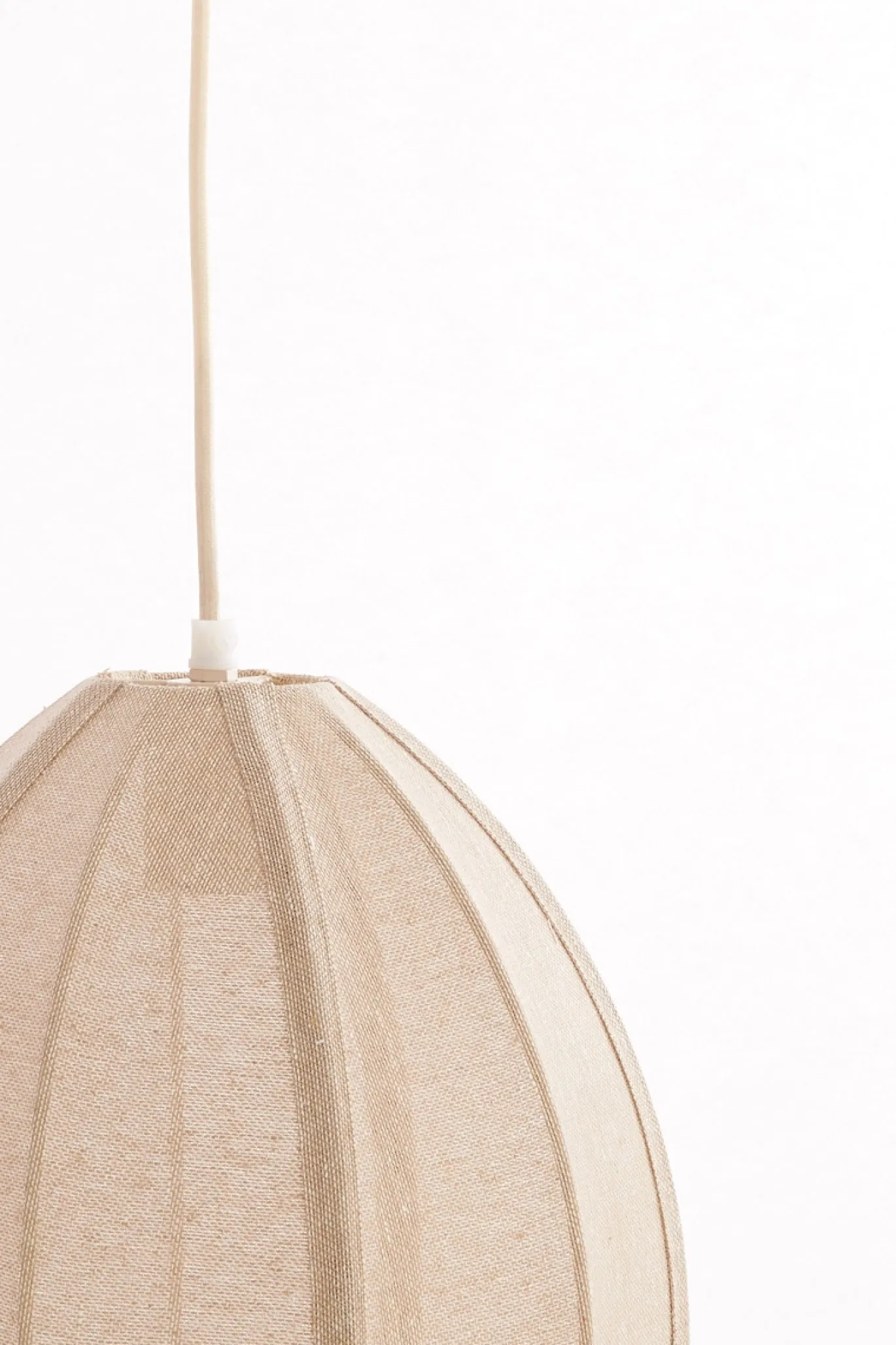 Light & Living Hanglamp Milatos Jute Naturel M