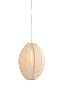 Light & Living Hanglamp Milatos Jute Naturel M
