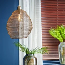 Light & Living Hanglamp Nina Gaas Antiek Brons Ø38cm