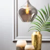 Light & Living Hanglamp Rakel Glas Smoke Ø27cm