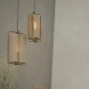 Light & Living Hanglamp Sendai Zand/Bamboe Ø32cm