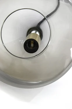 Light & Living Hanglamp Solna 3-Lichts Smoke Glas 120cm