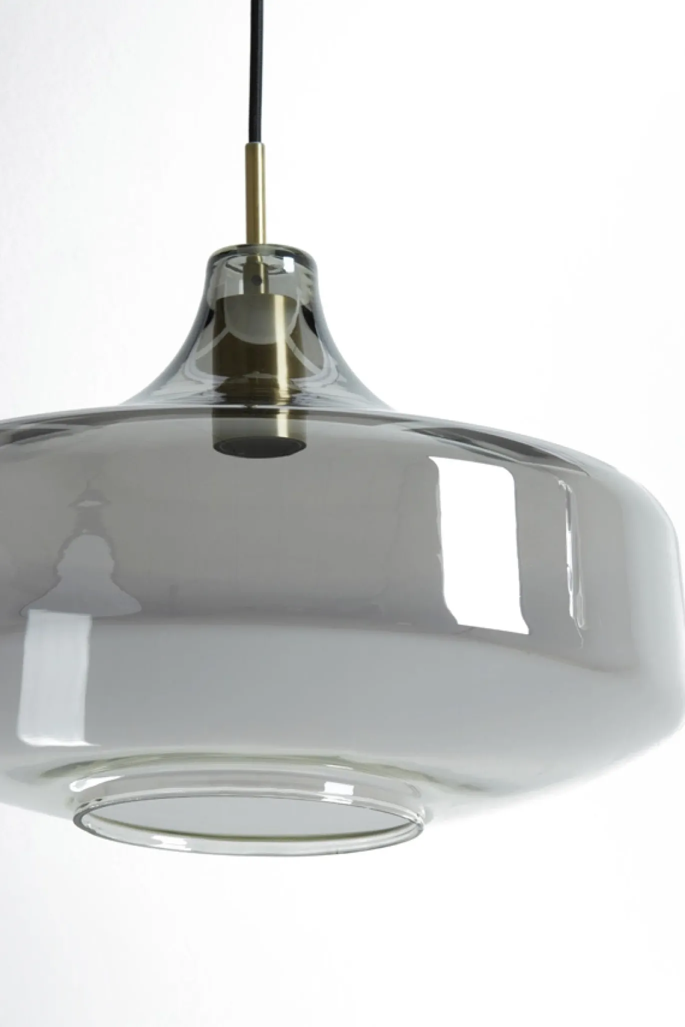 Light & Living Hanglamp Solna Smoke Glas Ø40cm