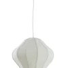 Light & Living Hanglamp Sukau Linnen Crème Ø38cm