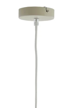 Light & Living Hanglamp Sukau Linnen Crème Ø38cm