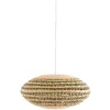 Light & Living Hanglamp Tawela Rotan Naturel/Groen Ø50cm