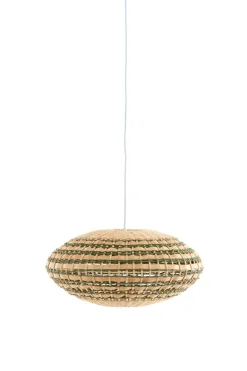 Light & Living Hanglamp Tawela Rotan Naturel/Groen Ø50cm
