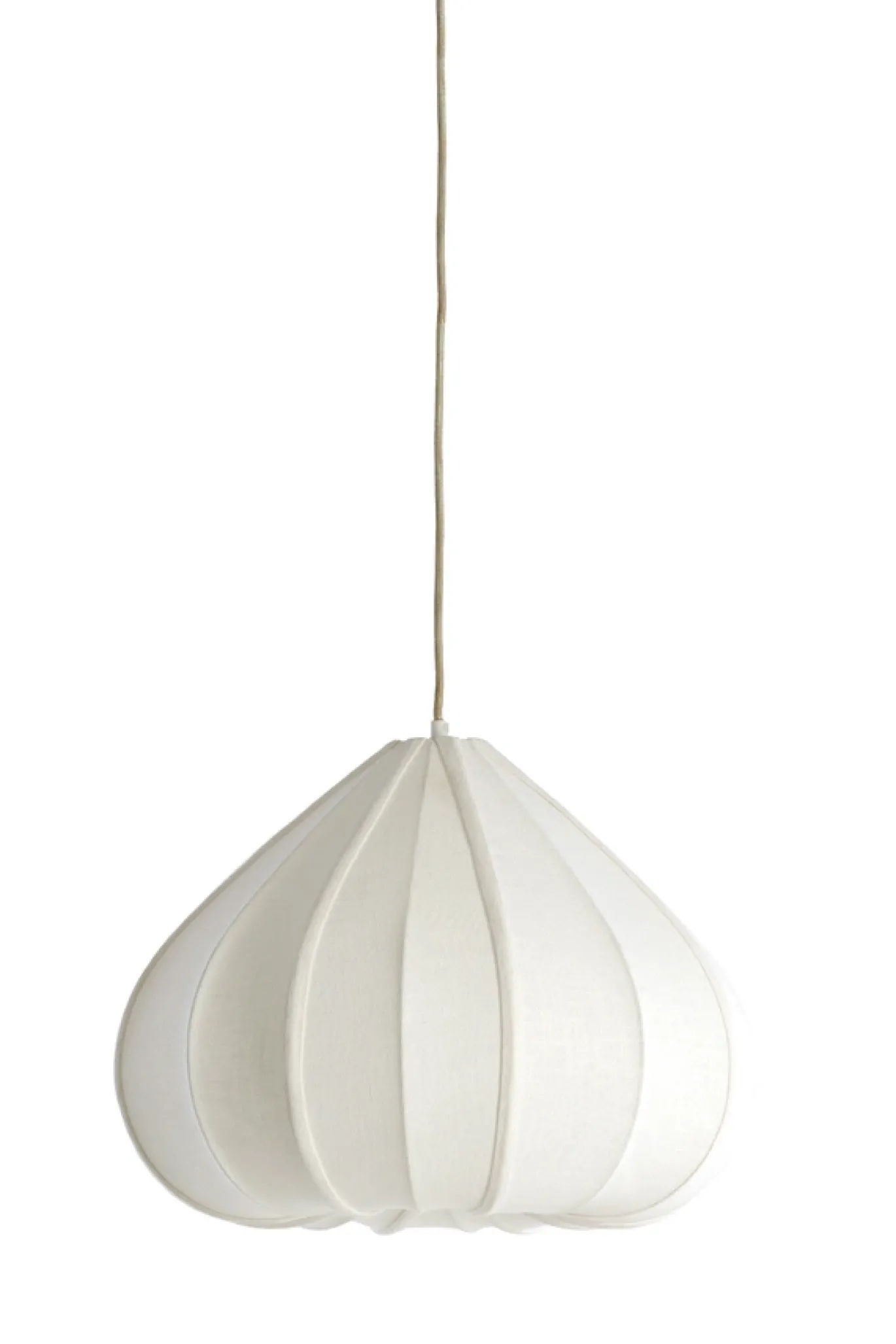 Light & Living Hanglamp Zubeda Crème Ø49cm