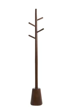 Light & Living Kapstok Yenice Mangohout Roodbruin 152cm