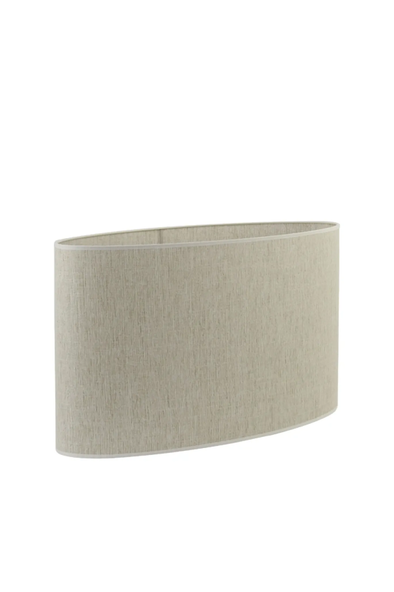 Light & Living Lampenkap Breska Ovaal Parel Wit M