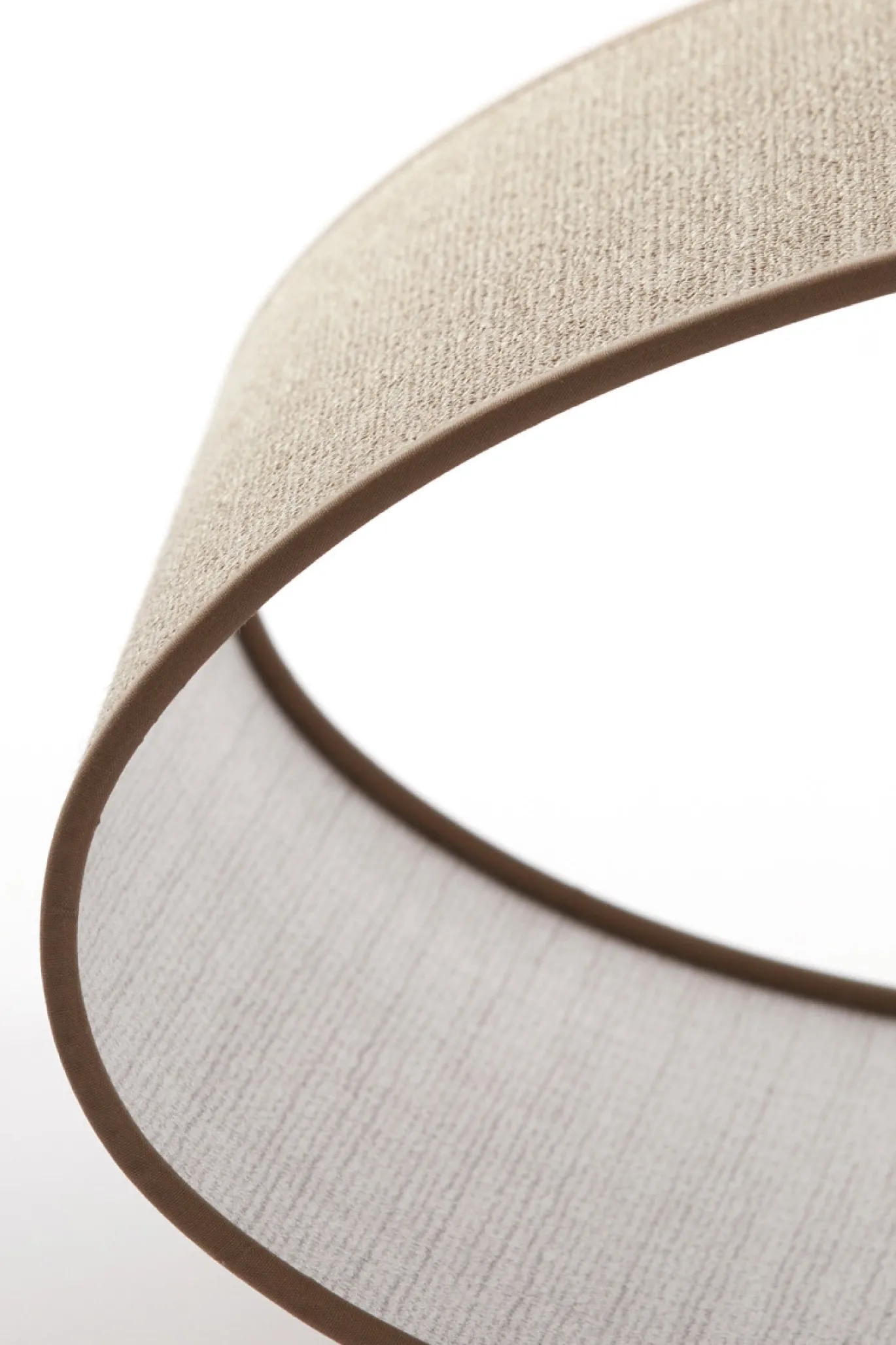Light & Living Lampenkap Caden Ovaal Beige M