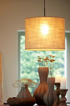 Light & Living Lampenkap Caden Beige Ø50cm