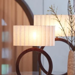 Light & Living Lampenkap Disli Ovaal Naturel L