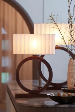Light & Living Lampenkap Disli Ovaal Naturel L