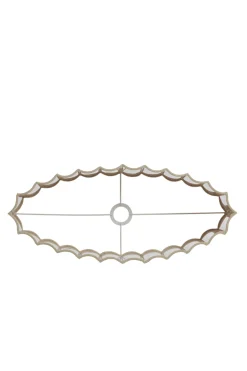 Light & Living Lampenkap Disli Ovaal Naturel L