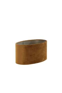Light & Living Lampenkap Gemstone Ovaal Goud 45x21x22cm