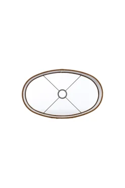 Light & Living Lampenkap Gemstone Ovaal Goud 45x21x22cm