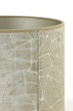Light & Living Lampenkap Kassei Rond Beige Ø40cm