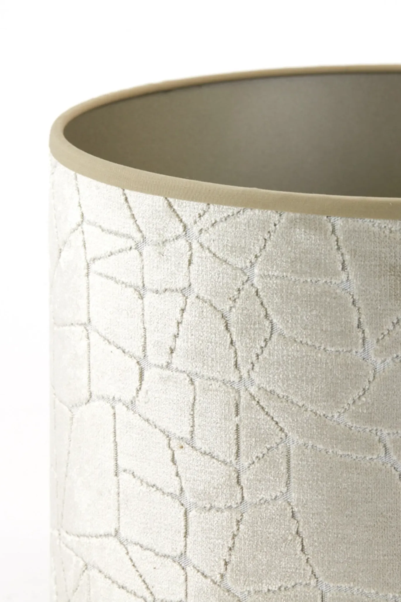 Light & Living Lampenkap Kassei Rond Beige Ø40cm