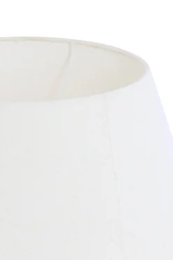 Light & Living Lampenkap Livigno Drum Eiwit 45x35x25cm
