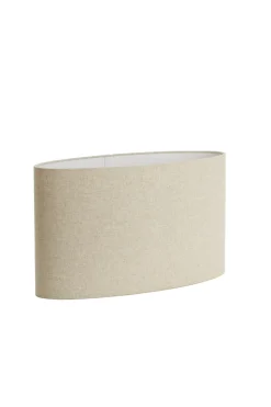 Light & Living Lampenkap Livigno Ovaal Naturel 45x21x32cm