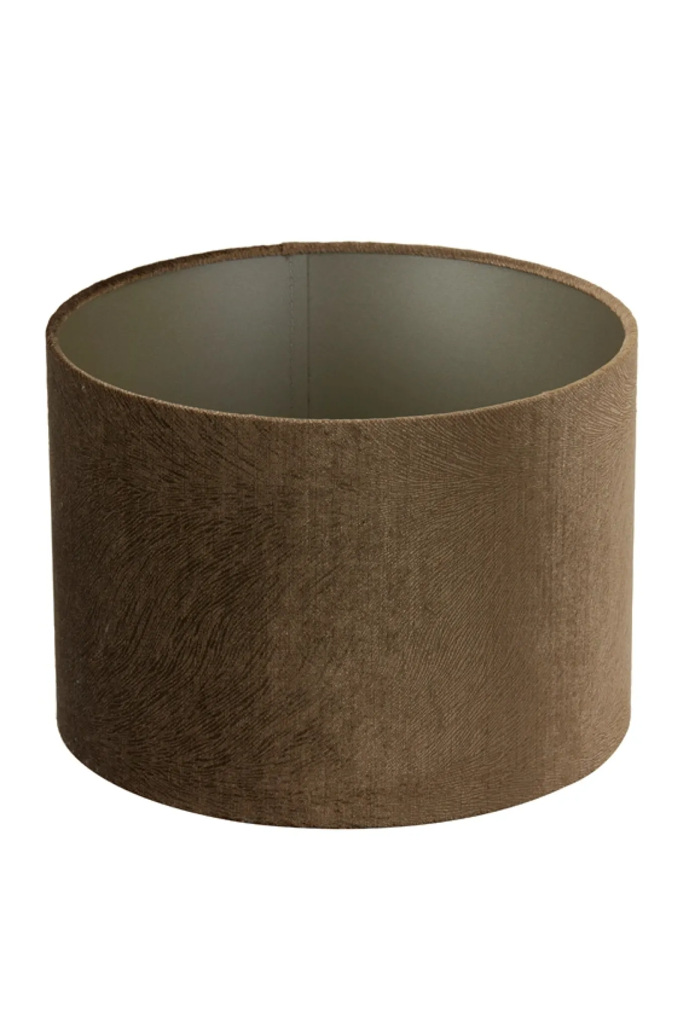 Light & Living Lampenkap Lubis Rond Bruin Ø40cm
