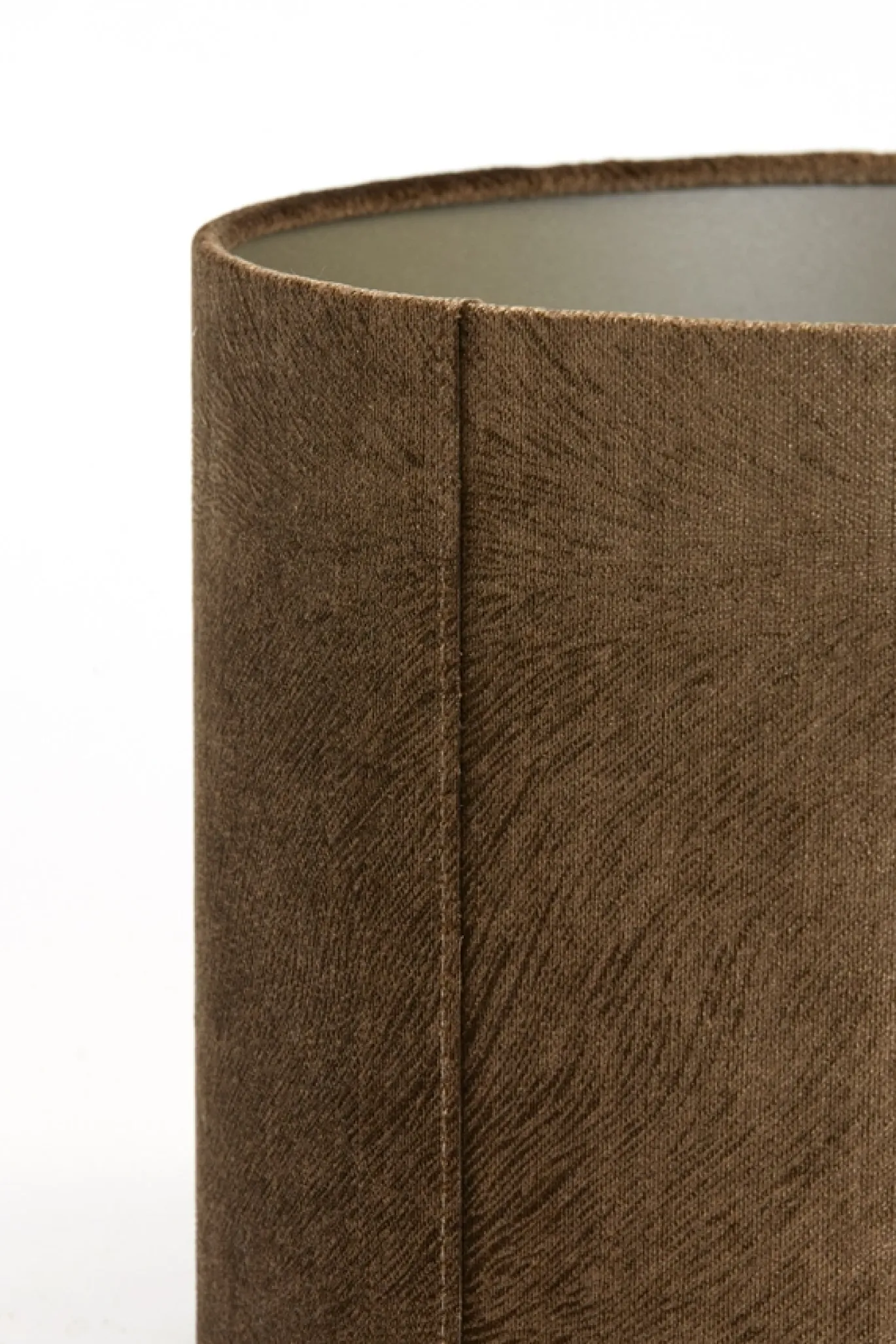 Light & Living Lampenkap Lubis Rond Bruin Ø40cm