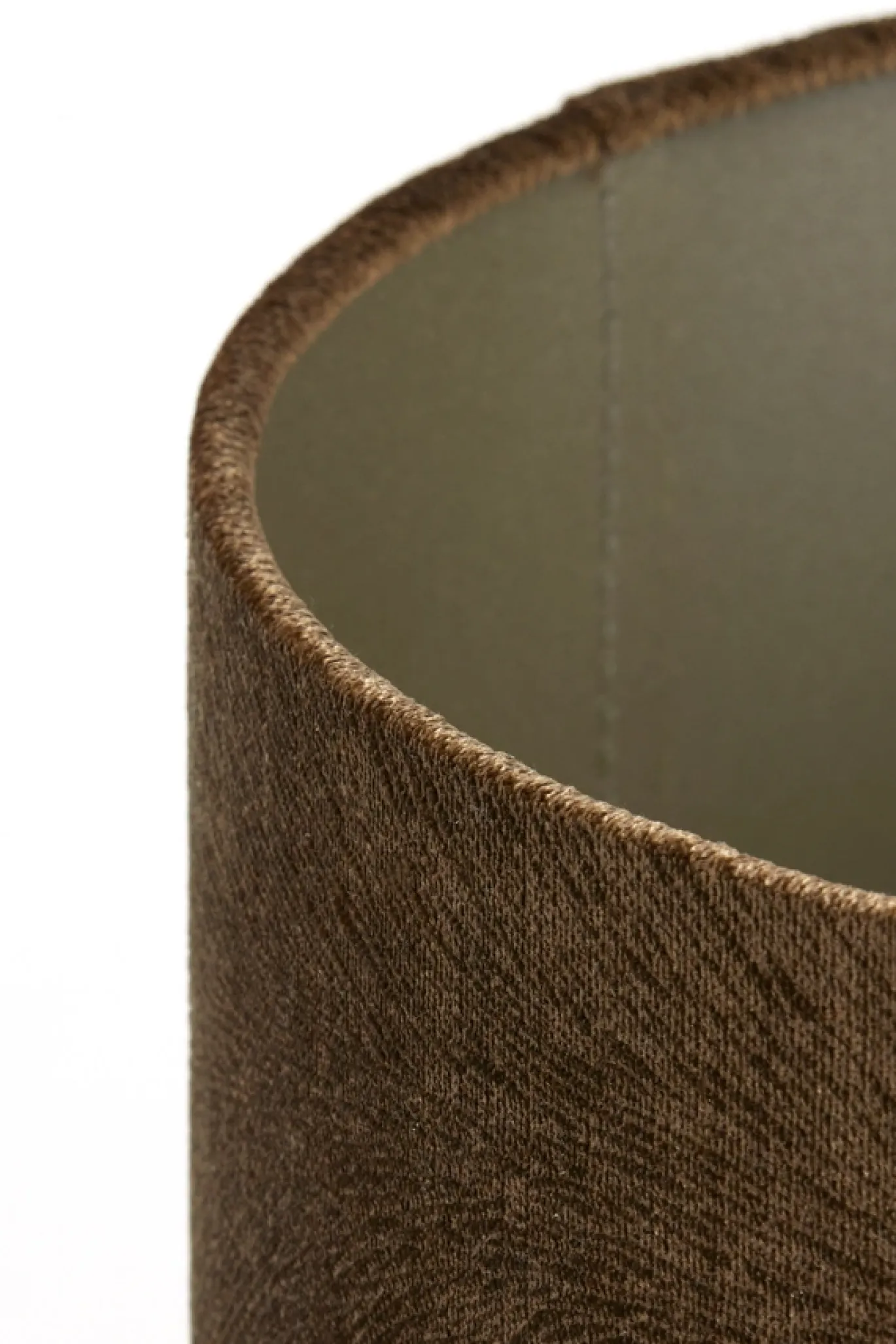 Light & Living Lampenkap Lubis Rond Bruin Ø40cm