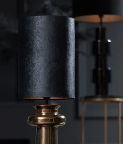 Light & Living Lampenkap Lubis Rond Zwart Ø30cm
