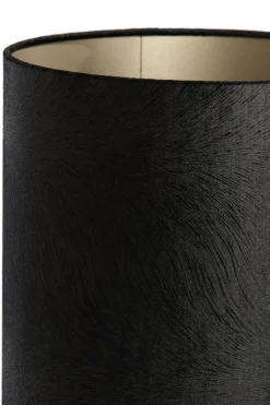 Light & Living Lampenkap Lubis Rond Zwart Ø30cm