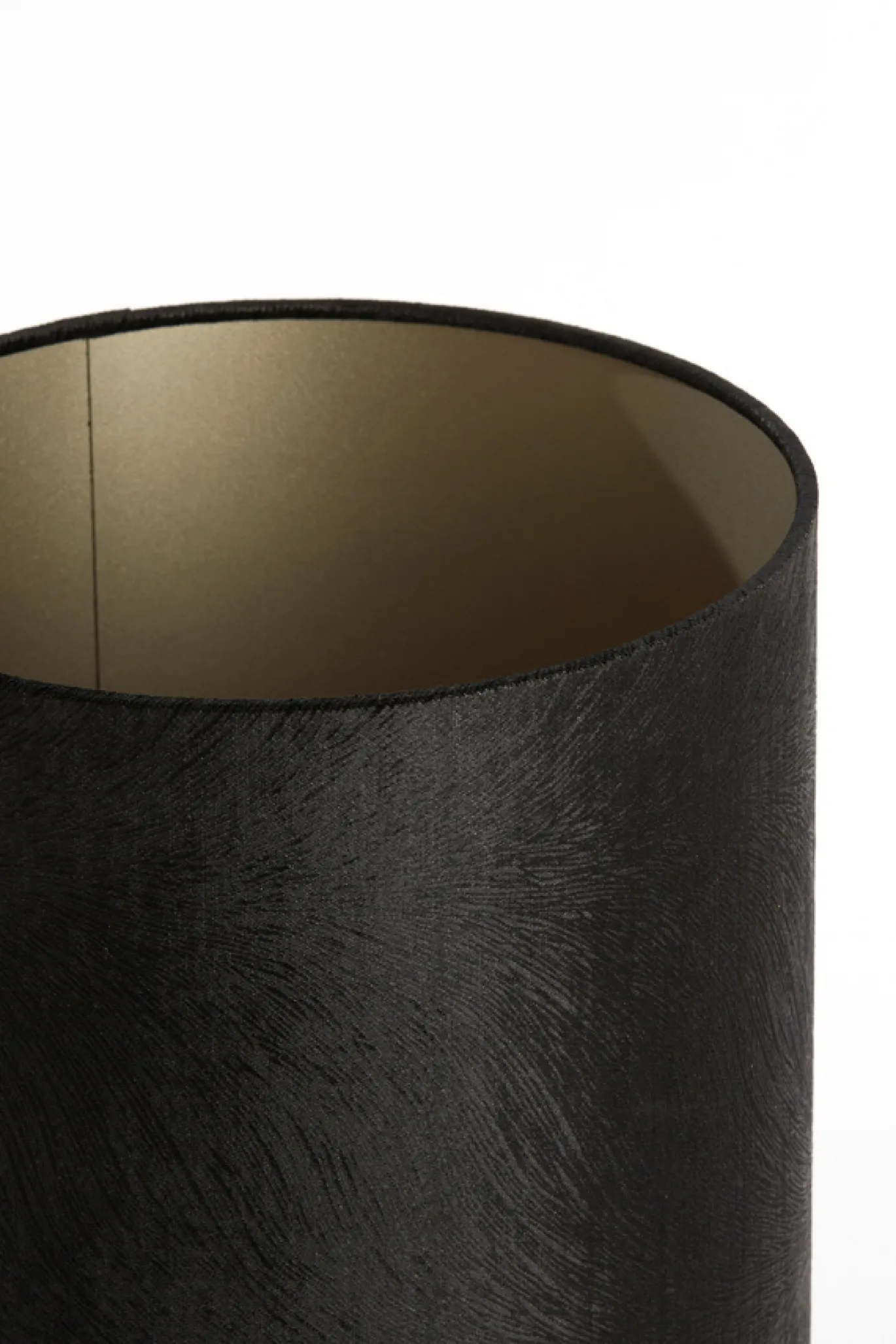 Light & Living Lampenkap Lubis Rond Zwart Ø30cm