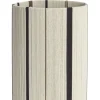 Light & Living Lampenkap Medan Crème/Donkerbruin Ø30cm